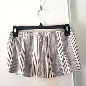 hollister, strapless crop top, small